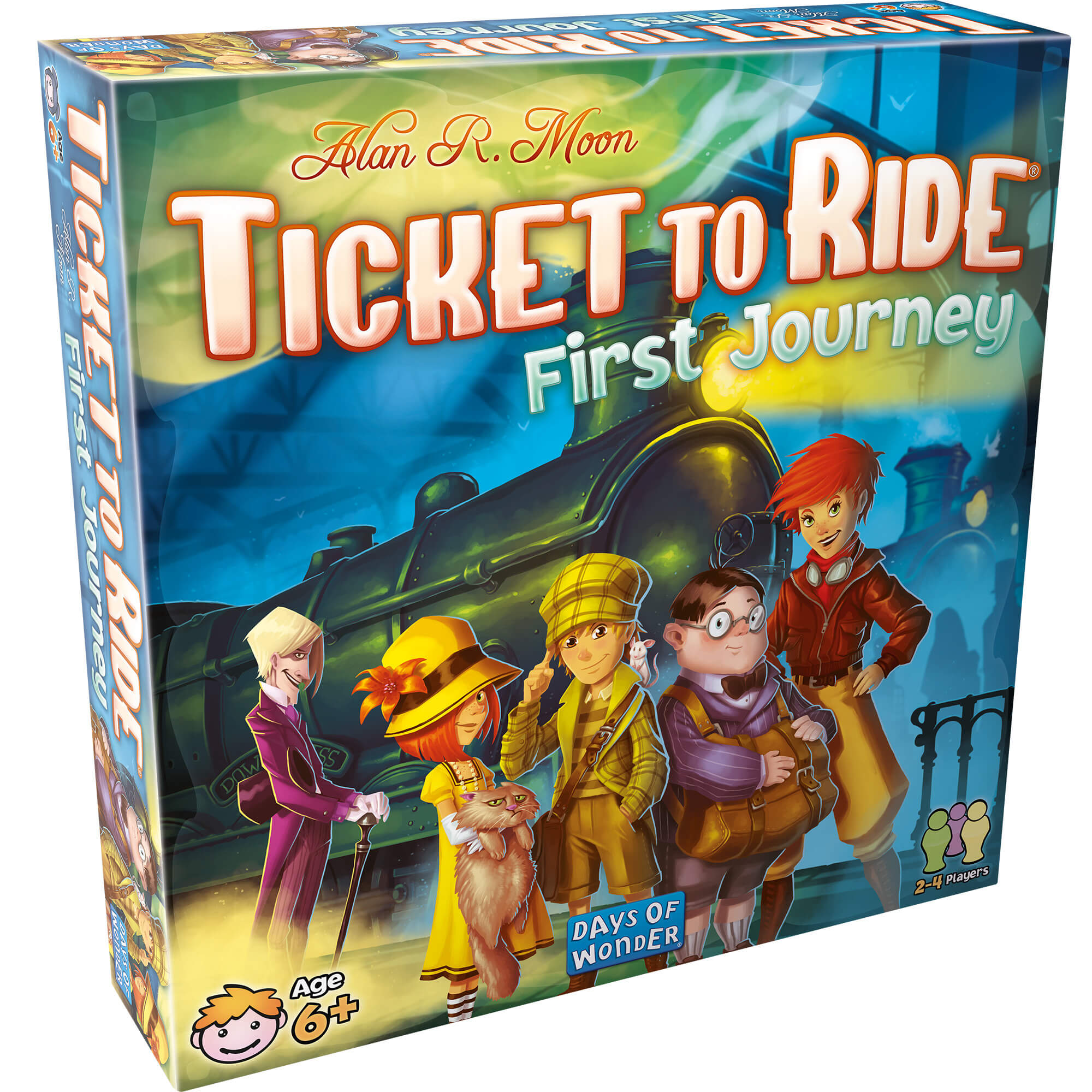 Ticket to Ride First Journey Front of box
