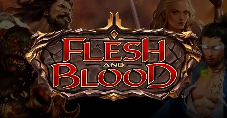 Flesh and Blood card game Logo